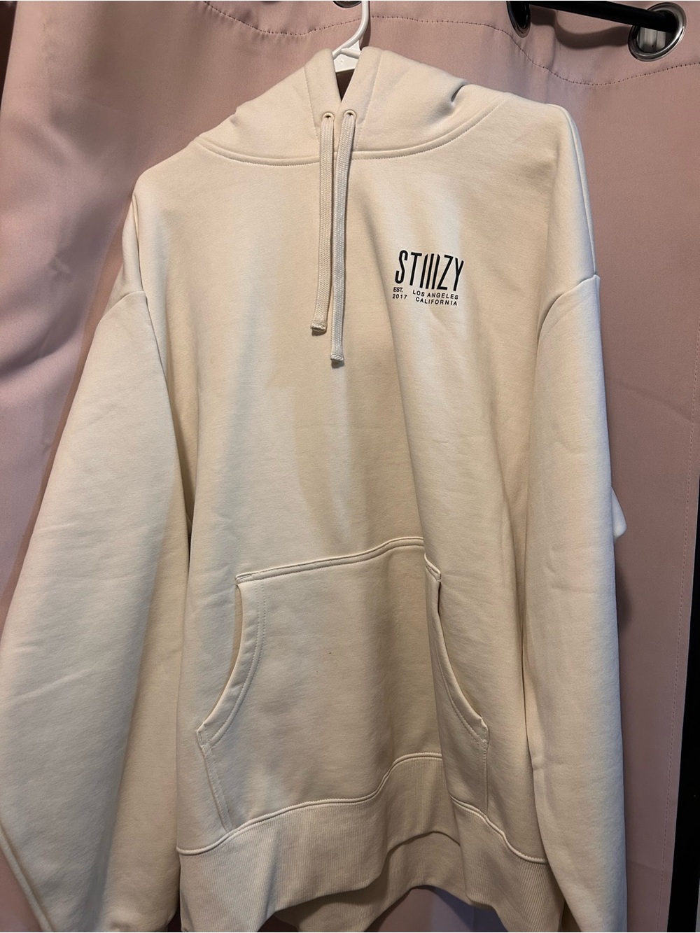 STIIIZY Cream Pullover Hoodie and Sweatpants